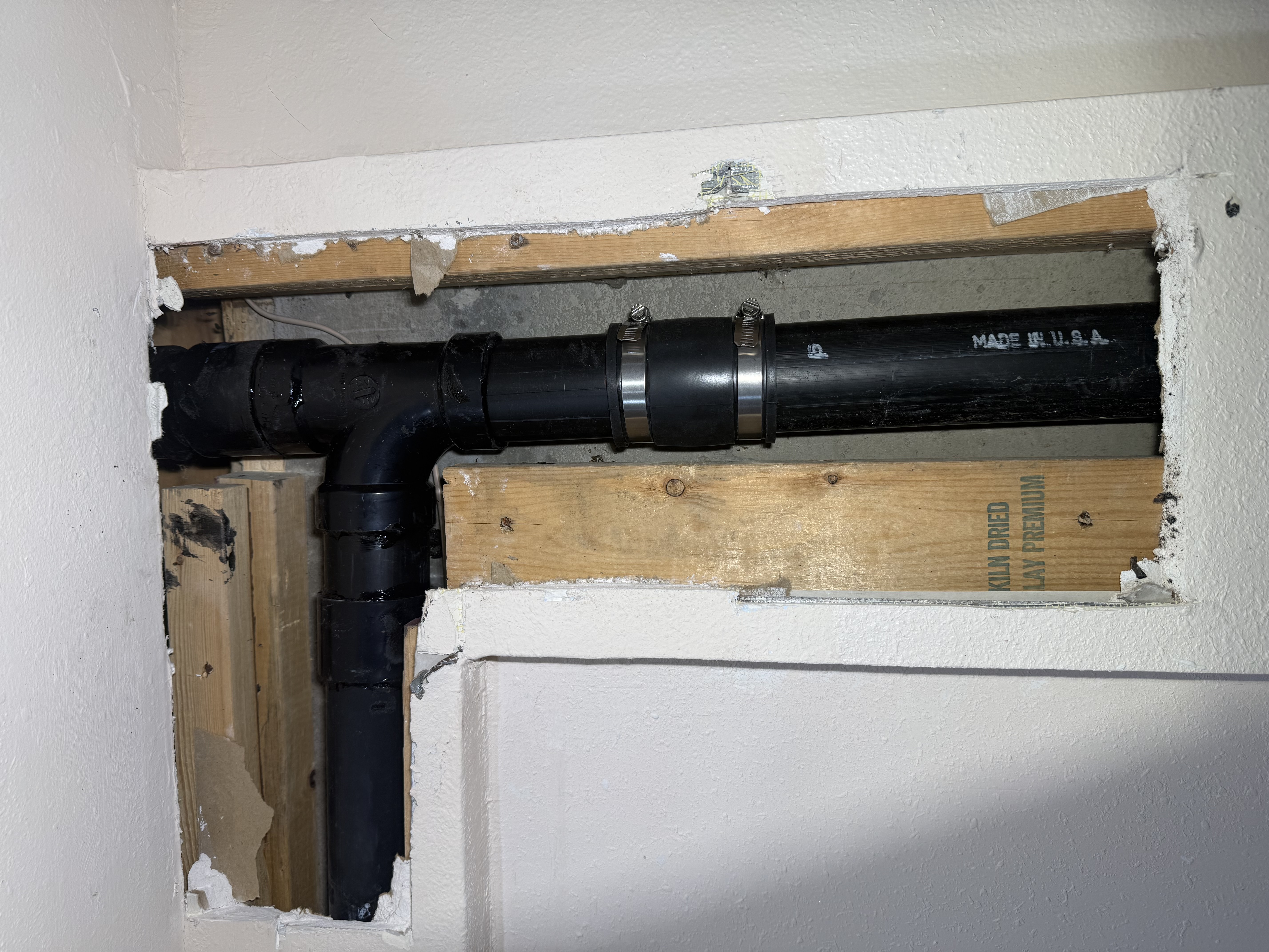 Emergency drain line repair